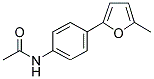 N-[4-(5-METHYL-FURAN-2-YL)-PHENYL]-ACETAMIDE Struktur