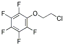 2-PENTAFLUOROPHENOXYETHYLCHLORIDE Struktur