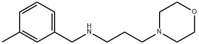 (3-METHYL-BENZYL)-(3-MORPHOLIN-4-YL-PROPYL)-AMINE Struktur