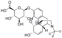 MORPHINE-D3-BETA-D-GLUCURONIDE Struktur