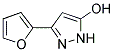 5-FURAN-2-YL-2H-PYRAZOL-3-OL Struktur