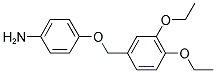 4-(3,4-DIETHOXY-BENZYLOXY)-PHENYLAMINE Struktur