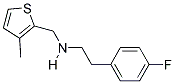 2-(4-FLUOROPHENYL)-N-((3-METHYLTHIEN-2-YL)METHYL)ETHANAMINE Struktur