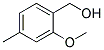 2-METHOXY-4-METHYLBENZYL ALCOHOL Struktur