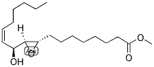 METHYL 9(S),10(S)-EPOXY-11(S)-HYDROXY-12(Z)-OCTADECENOATE Struktur