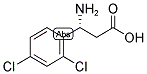 (R)-3-AMINO-3-(2,4-DICHLORO-PHENYL)-PROPIONIC ACID Struktur