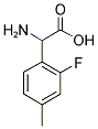 2-FLUORO-4-METHYL-DL-PHENYLGLYCINE Struktur