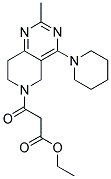 3-(2-METHYL-4-PIPERIDIN-1-YL-7,8-DIHYDRO-5H-PYRIDO[4,3-D]PYRIMIDIN-6-YL)-3-OXO-PROPIONIC ACID ETHYL ESTER