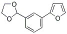 2-(3-FURAN-2-YL-PHENYL)-[1,3]DIOXOLANE Struktur