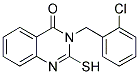 3-(2-CHLORO-BENZYL)-2-MERCAPTO-3H-QUINAZOLIN-4-ONE Struktur