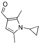 1-CYCLOPROPYL-2,5-DIMETHYL-1H-PYRROLE-3-CARBALDEHYDE Struktur