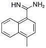 4-METHYL-NAPHTHALENE-1-CARBOXAMIDINE Struktur