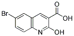 6-BROMO-2-HYDROXY-QUINOLINE-3-CARBOXYLIC ACID Struktur