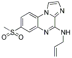 N-ALLYL-7-(METHYLSULFONYL)IMIDAZO[1,2-A]QUINOXALIN-4-AMINE Struktur