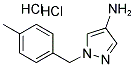 1-(4-METHYL-BENZYL)-1 H-PYRAZOL-4-YLAMINE DIHYDROCHLORIDE Struktur