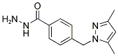 4-(3,5-DIMETHYL-PYRAZOL-1-YLMETHYL)-BENZOIC ACID HYDRAZIDE Struktur