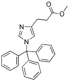 METHYL 3-(1-TRITYLIMIDAZOL-4-YL) PROPIONATE Struktur