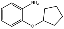 2-CYCLOPENTYLOXY-PHENYLAMINE Struktur