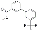 METHYL 3'-(TRIFLUOROMETHYL)[1,1'-BIPHENYL]-3-CARBOXYLATE Struktur