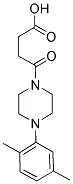 4-[4-(2,5-DIMETHYLPHENYL)PIPERAZIN-1-YL]-4-OXOBUTANOIC ACID Struktur