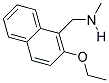 N-[(2-ETHOXY-1-NAPHTHYL)METHYL]-N-METHYLAMINE Struktur