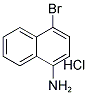 4-BROMO-1-NAPHTHALENAMINE HYDROCHLORIDE Struktur