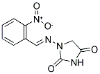 2-NITROBENZALDEHYDE DERIVATIVE OF 1-AMINOHYDANTOIN Struktur