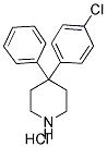 4-(4-CHLOROPHENYL)-4-PHENYLPIPERIDINE HYDROCHLORIDE Struktur