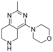 2-METHYL-4-MORPHOLIN-4-YL-5,6,7,8-TETRAHYDROPYRIDO[4,3-D]PYRIMIDINE Struktur