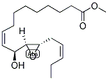 METHYL 12(S),13(S)-EPOXY-11(S)-HYDROXY-9(Z),15(Z)-OCTADECENOATE Struktur