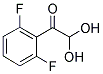 2,6-DIFLUOROPHENYLGLYOXAL HYDRATE Struktur