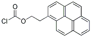 2-(1-PYRENYL)ETHYL CHLOROFORMATE Struktur