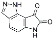 1,6-DIHYDROPYRROLO[2,3-G]INDAZOLE-7,8-DIONE Struktur