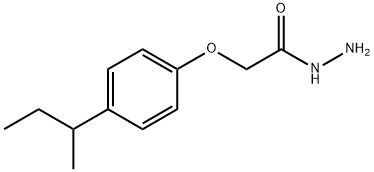 (4-SEC-BUTYL-PHENOXY)-ACETIC ACID HYDRAZIDE Struktur