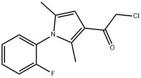 1-ETHANONE, 2-CHLORO-1-[1-(2-FLUOROPHENYL)-2,5-DIMETHYL-1H-PYRROL-3-YL]- price.