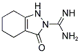 3-OXO-1,3,4,5,6,7-HEXAHYDRO-2H-INDAZOLE-2-CARBOXIMIDAMIDE Struktur