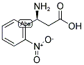 (S)-3-AMINO-3-(2-NITRO-PHENYL)-PROPIONIC ACID Struktur