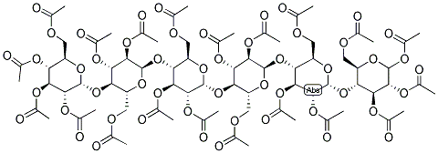 PERACETYL MALTOHEXAOSE Struktur