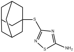 3-(ADAMANTAN-1-YLSULFANYL)-[1,2,4]THIADIAZOL-5-YLAMINE price.