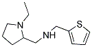 (1-ETHYL-PYRROLIDIN-2-YLMETHYL)-THIOPHEN-2-YLMETHYL-AMINE, , 結(jié)構式