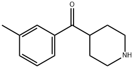 4-(3-METHYLBENZOYL)-PIPERIDINE Struktur