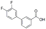 3',4'-DIFLUOROBIPHENYL-3-CARBOXYLIC ACID Struktur