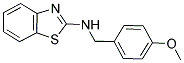 N-(4-METHOXYBENZYL)-1,3-BENZOTHIAZOL-2-AMINE Struktur