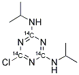 PROPAZINE, [RING-14C(U)] Struktur