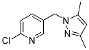 2-CHLORO-5-[(3,5-DIMETHYL-1H-PYRAZOL-1-YL)METHYL]PYRIDINE Struktur