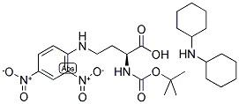 BOC-L-DAB(DNP)-OH Struktur