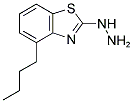 4-BUTYL-2-HYDRAZINO-1,3-BENZOTHIAZOLE Struktur