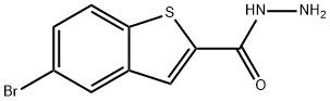 5-BROMO-1-BENZOTHIOPHENE-2-CARBOHYDRAZIDE Struktur