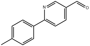 6-P-TOLYL-PYRIDINE-3-CARBALDEHYDE Struktur