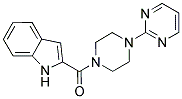 INDOL-2-YL 4-PYRIMIDIN-2-YLPIPERAZINYL KETONE Struktur